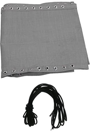 LOVIVER Ersatzschnur Gummiband Gummischnur + Grau Auflage für Liege Stuhl Liegestuhl