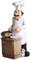 Healifty Krippe Handwerk Harz Koch Figuren Skulptur Miniatur Ornamente Weihnachten Küche Tischplatte Restuarant Ornamente Dekoration für Sammlerstück Einweihungsgeschenke Krippendekoration