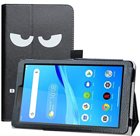 LFDZ Cover per Lenovo Tab M7,Slim Ultra pelle sottile e leggera Cover Case Custodia per 7 Lenovo M7 TB-7305F /Tab M7 (2nd Gen) /Tab M7 (3rd Gen) TB-7306F Tablet,Don't Touch