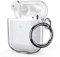 ULAK Cover per AirPods Trasparente Glitter, Progettata Custodia Morbida TPU Antiurto Accessori Portachiavi Compatibile con Apple AirPod 2 1 generazione di ricarica [Led frontale visibile], Glitterata