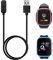 Kuaguozhe 1 Stück Ladekabel Nur Kompatibel mit Xplora X5 / X4, Magnetisches USB-Ladekabel Ersatz Ladegerät Charging Kabel Ladestation für X5 Play / 4, Schwarz