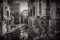 VENEDIG Fototapete VLIES-500x280 cm (6681A)-Altstadt Architektur Schwarz Weiß Design Fotokunst Wandtapete-Inkl. Kleister-Vliestapete Bild Dekoration Wand-Dekor Moderne Motiv-Tapete Panorama Poster XXL