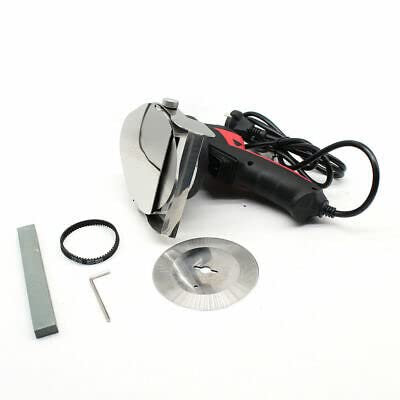 Couteau électrique D Nermesser Kebab Gyrosmesser Kebabmesser Bbq Doner Acier Inoxydable Slicer 80W Kebabschneider Gastronomie Gyrosmesse Ner Lame ronde Couteau à Döner