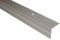 Effector Treppenkantenprofil zum Schrauben, 90 cm, 35x35 mm, INOX Edelstahlfarben, Aluminium Bodenübergangsprofil, Übergangsleiste, Treppenschutzprofil, Treppenkantenschutz