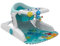 Baby Einstein, Asiento para el piso 2 en 1 Sea of Support, con bandeja desmontable y juguetes