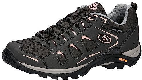 Brütting Scarpe Basse da Trekking e Trekking da Donna Mount Frakes, Grigio Rosa, 42 EU
