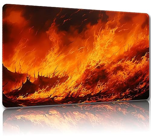 MTG Playmat with Free Storage Bags MTG Game Mat 24 x 14 inches, TCG and Board Game Mat for Cards,Mousepad Desk Mats (Regular)