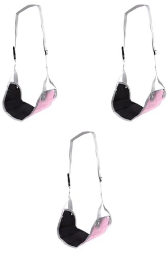 LALAFINA 3stücke Portable Fußstütze Für Höhenverstellbare Fußhängematte Für Büro Und Flugzeug Verbessert Die Blutzirkulation Und Lindert Rückenschmerzen