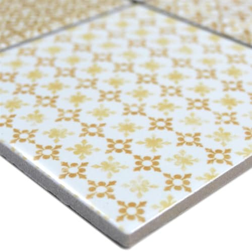 Keramik Mosaik Fliesen Romantica Retro Vintage Optik Beige