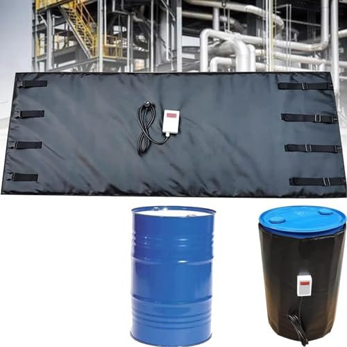 DPQYJPP IBC-Fassheizer, Fassheizdecke, 0 °C ~ 150 °C, einstellbare Auftaudecke für Öl- und Gastanks, für die Heizung und Begleitheizung von Fässern und verflüssigten Tanks,275Gallon/1000L