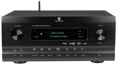 Amplificador Receptor AV Tone Winner AT-2000 OEM Audio Power 11.2 CH Atmos
