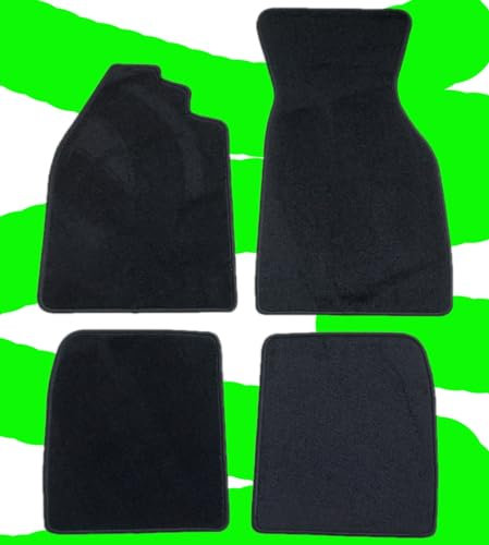 AUTOTEPPICH-STYLERS Q100+ Fußmatten Set passend für VW Käfer + Cabrio 1938-2003 Matten Autoteppiche Passform Set