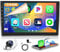 Hikity 2GB+64GB Android 15 Autoradio für Audi A4 S4 RS4 8E B6 B7(2000-2009) Radio Wireless CarPlay Android Auto Bluetooth Freisprecheinrichtung 9 Bildschrim Auto Radio mit Navi Rückfahrkamera