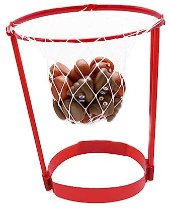 BCOATH 2 Sätze Spielzeug Zum Überkopfwerfen Lustiges Kotspielzeug Kinderkacke Poo Wurfspielzeug Head-Hoop-Spiel Kinder-Basketball-Stirnband-Reifen Kinder Werfen Kotspielzeug Plastik