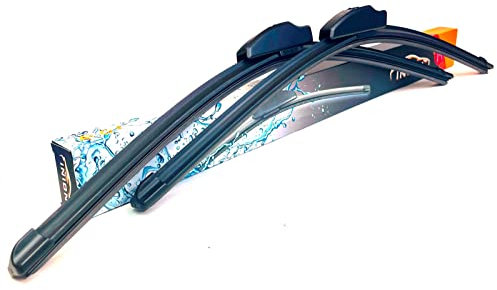 Scheibenwischer für vorne kompatibel mit VW Fox 5Z1 Bj. 2005.04-2012.12 / Länge 530 mm, 350 mm - Hallenwerk