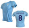 Maglia Lazio Personalizzata Guendouzi 8 creata utilizzando Maglia Calcio Replica Autorizzata - Nuova - Taglie da Adulto (IT, Testo, XXL, Regular, Regular, Azzurro)