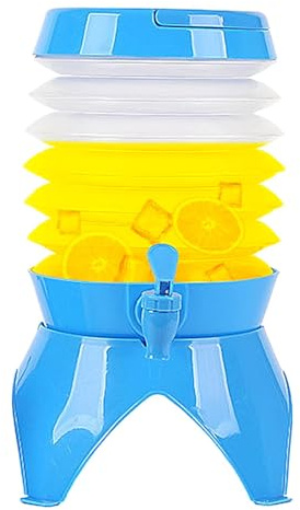 Faltbarer Wasserbehälter, Camping-Wassertank | Mehrzweck-Faltbarer Wassertank,Tragbarer Wasserspender mit Griff, Wasserspeicherträger mit Zapfhahn für Picknicks
