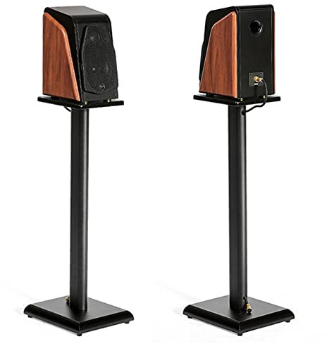 Speaker Stand Extra Tall Bookshelf Speakers Stand Pair, Heavy HiFi Audio Reduced Vibration Speaker Stand for Home Theater Studio Monitors