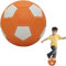 Gobesty Softball Fußball, Curve Ball, Schaumstoffball, Kurve-Ball für Tricks, Gummi Swerve Ball Fußball, Fun Sport Softball Fußball, Kinder Fußball Ball Kleiner Sportball Spaß für 5–15-Jährige