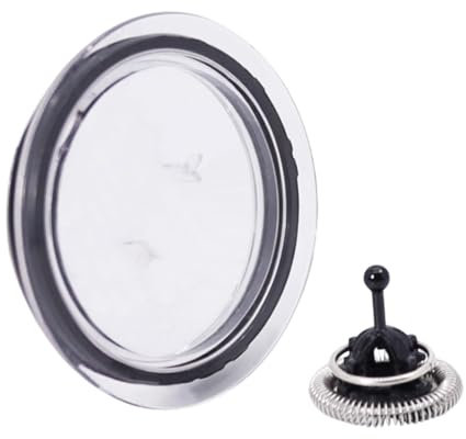 LeeQinersw Lid Cover for Milk Frother Including Whisk for Cappuccino Making, for Aeroccino 3