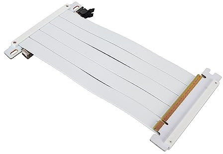 Qcwwy HochgeschwindigkeitspCIE 4.0 X16 Flexible Steigungskabel für RTX 4090 4080 4070 4060, RX 7900 XT 7800 XT 7700, Easy Installation GPU Extender für Enthusiasten (50cm)