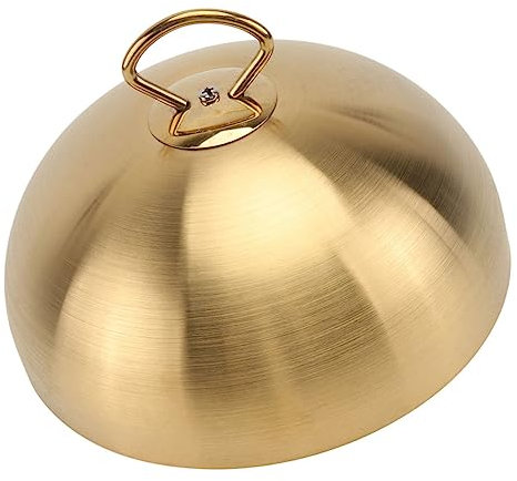 CLISPEED Cubierta De Acero Inoxidable Para Proteger Alimentos Dome Antisalpicaduras Para Cocina y Restaurante Para Asados y Platos Gourmet