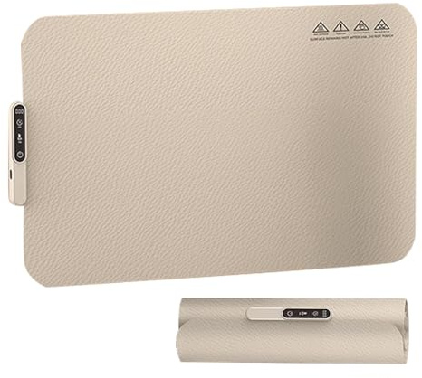 Genérico Bandeja Calentadora | Calentador Eléctrico Enrollable Plegable | Bandejas Calentadoras De Silicona para Buffets Y Fiestas - para Fiestas Hogar Diario Viaje Reuniones Y De Servicio