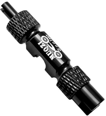 WheatThrive Ventilkern-Entfernungswerkzeug, Aluminiumlegierung, Presta-Ventilschlüssel für Mountainbike, Rennrad, Reifenwartung, Multifunktionsdüsen-Installationsschlüssel