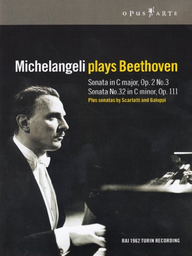 Michelangeli plays Beethoven
