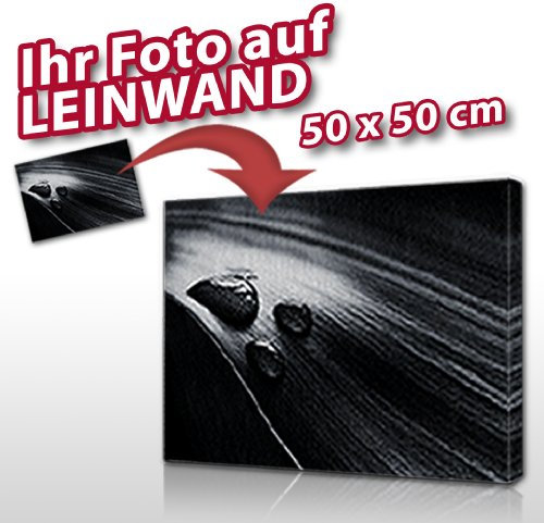 Ihr Foto auf Leinwand - 50cm x 50cm - Leinwanddruck