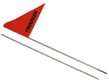 Croozer Unisex – Erwachsene Wimpel-3092025900 Wimpel, Orange, One Size