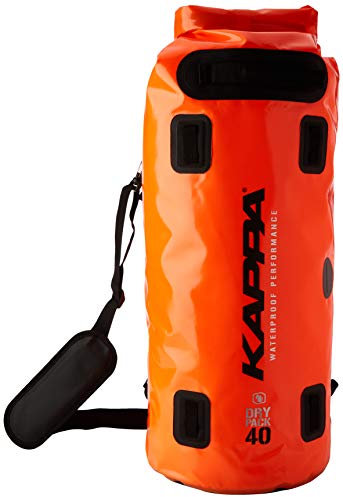 Rund-Tasche zum Fixieren hinten auf dem Motorrad, Wasserdicht WA405 F 40 Liter Kappa 2014