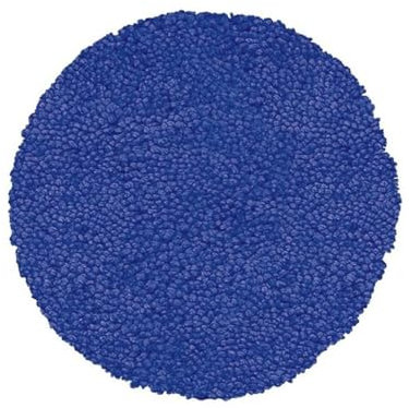 Spirella Badteppich Badematte Duschvorleger Mikrofaser Hochflor | flauschig | rutschhemmend | geeignet für Fußbodenheizung |60 cm Rund | Blau