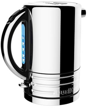 Dualit 72955 Design Series Kettle, Black and Steel