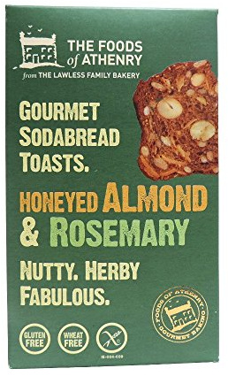 Foods Of Athenry - Honey Almond Rosemary Sodabread Toasts - 110g