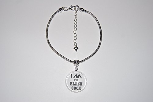 Ich Spread für schwarz Cock Dome Charme Fußkettchen Euro Lifestyle Kette Armband ? Sexy Jewels
