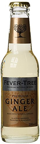 Fever-Tree Premium Ginger Ale 200ml x 4 (Pack of 4 Bottles)