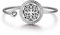 JewelryWe Schmuck Damen Armband Edelstahl Blumen Aromatherapie Diffusor ätherisches Öl Parfum Armreif, Silber