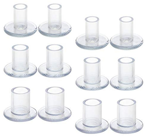 OOTSR (6 Pairs) High Heel Protectors, 3 Sizes Shoe Heel Savers for Weddings & Outdoor Events Protecting Shoe Heels, Stop Sinking at Grass/Gravel/Bricks and Cracks