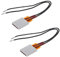 Bestol 2pcs PTC Heating Element 5W-50W AC DC 12V/110V 80/120/220 Degree consistant Temperature Ceramic Thermostatic (110v 220 Degree)