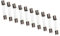 WITTKOWARE 10 Stück G-Feinsicherungen (Glassicherungen), 5x20mm, träge (4.0 A)