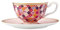 Maxwell & Williams Tea Cup and Saucer Set in Gift Box, Rose, Single