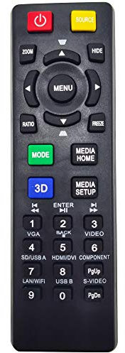Leankle Fernbedienung MC.JKL11.005 für Acer Projektoren AF312, D452D, EV-833H, F1P1405, V31F, X152H