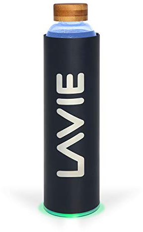 LaVie Pure Purificateur d'eau Innovant à Lumière UVA, sans Cartouche. Transformez Votre Eau du Robinet en Eau Pure et Douce en 15 Minutes- Capacité 1 L Couleur: Anthracite