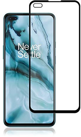 YHMC AYHC ATT for OnePlus Nord 0.33mm 9H 2.5D Completa Pegamento de Cristal Templado de Cine