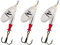Mepps Cuiller Tournante A Palette Ovale Lot de 3 Aglia Long Cast No3-12G - Argent