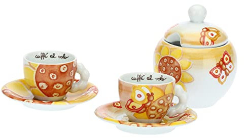 THUN Set 2 tazzine con zuccheriera