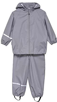 Celavi Unisex Kinder Basic Rainwear Set -Pu Rainwear set (1er Pack)