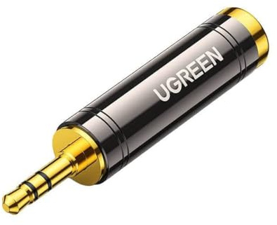 UGREEN 3.5mm to 6.35mm Stereo Jack Converter Adapter