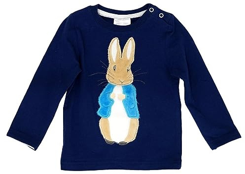 Blade & Rose | Peter Rabbit Navy Top | 1-2 Years | Clothing For Babies & Toddlers | Navy